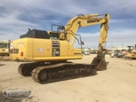 Used Excavator in yard